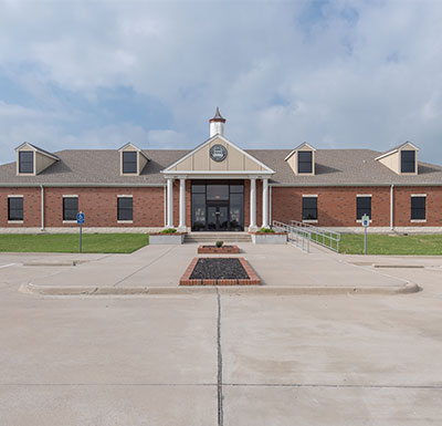 皇冠博彩-Mexia Front of 皇冠博彩-Mexia building