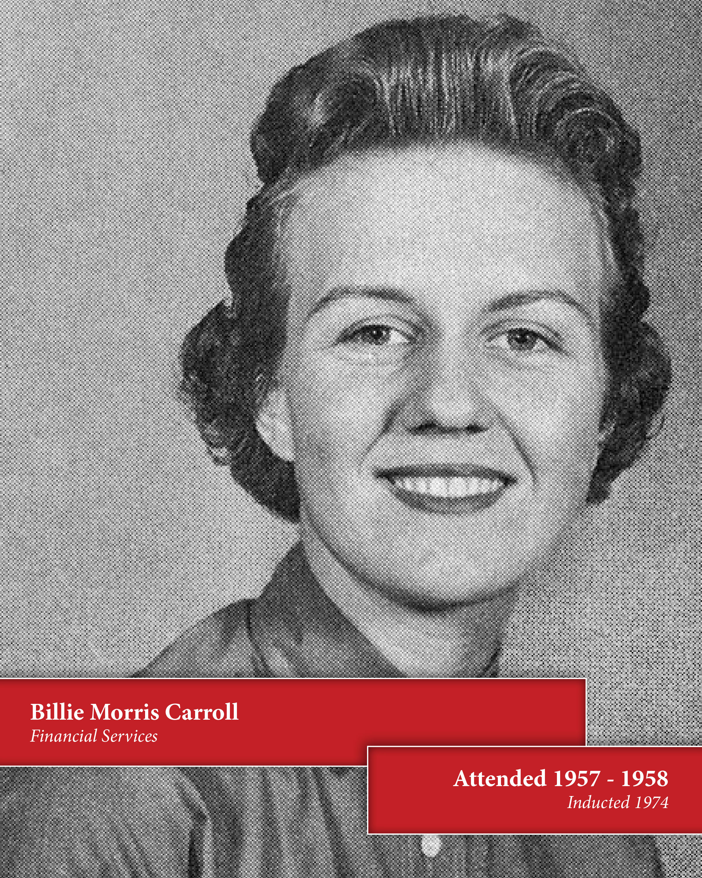 Billie Carroll headshot of Billie Carroll