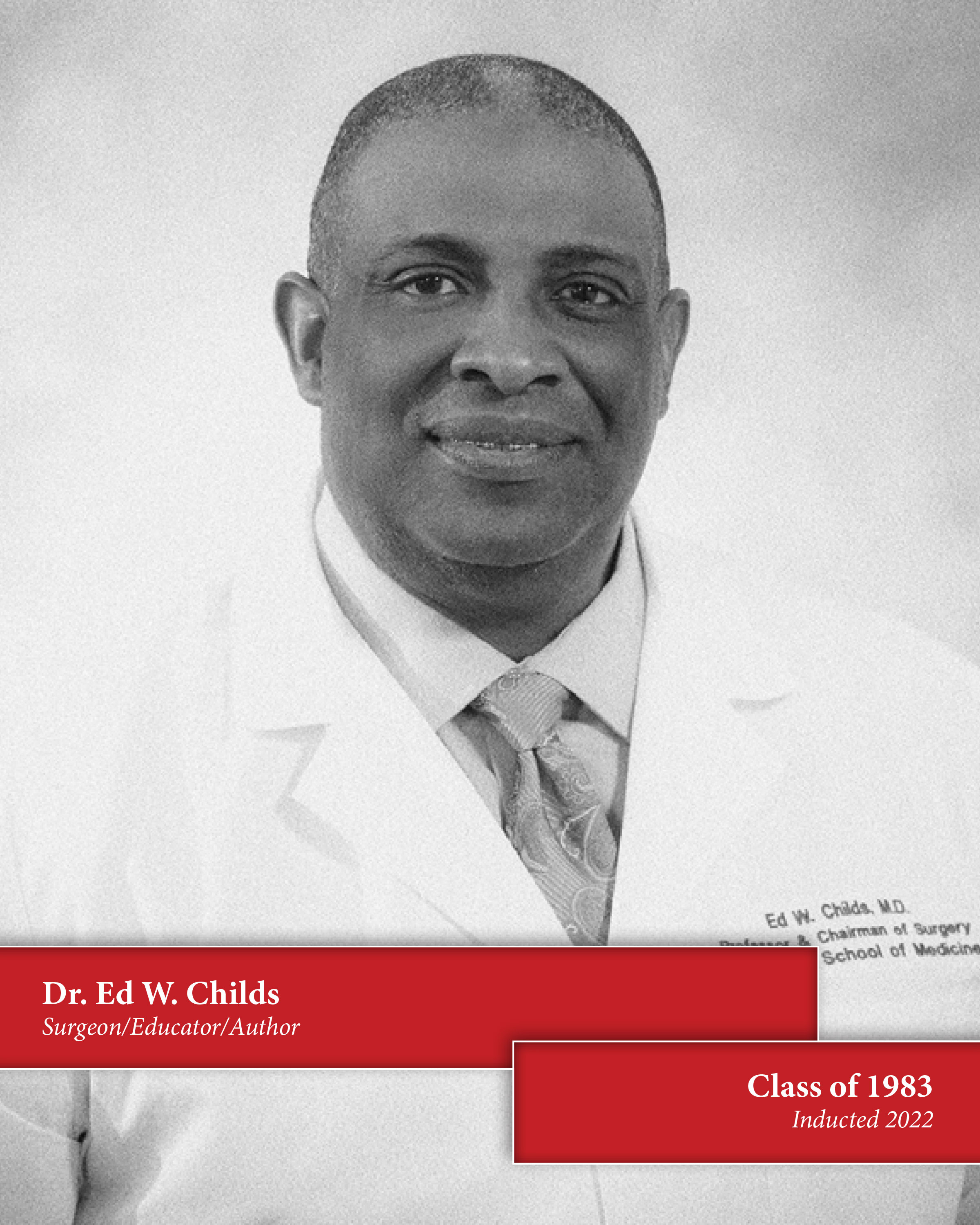 Dr. Ed Childs headshot of Dr. Ed Childs