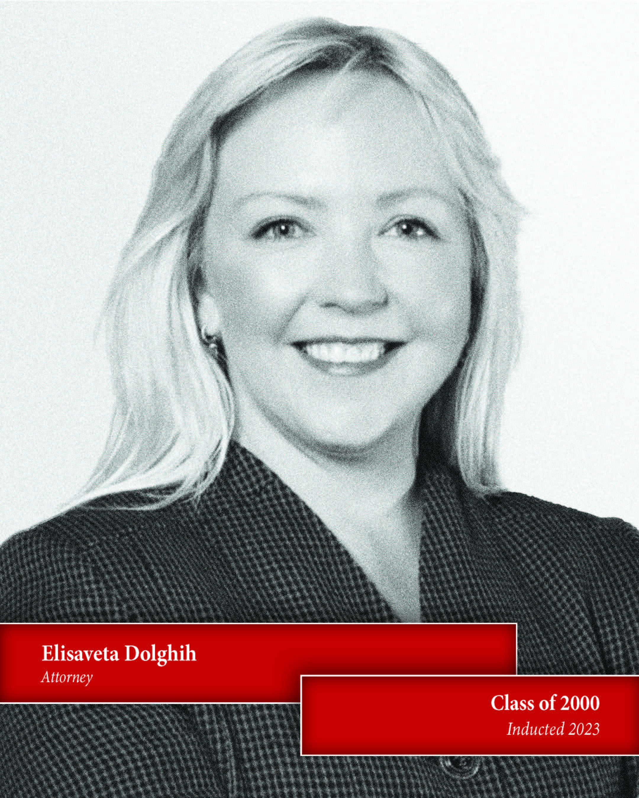 Elisaveta Dolghih, '00 headshot of Elisaveta Dolghih