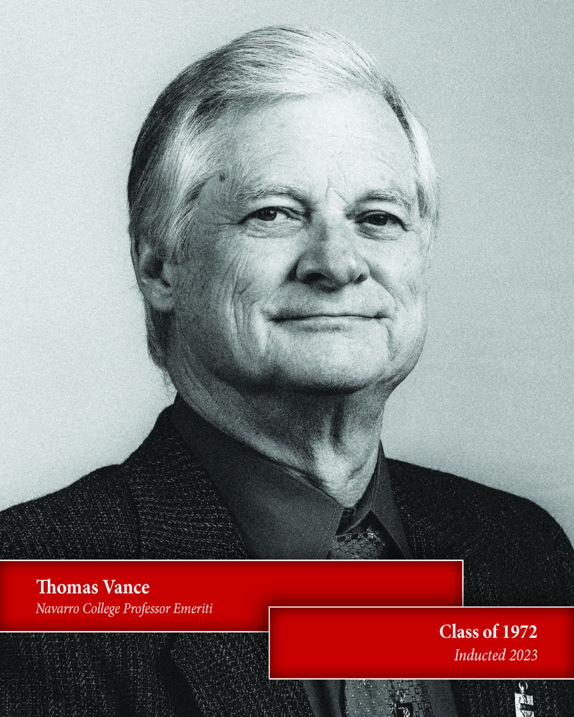 Thomas L. Vance, '72 headshot of Thomas L. Vance