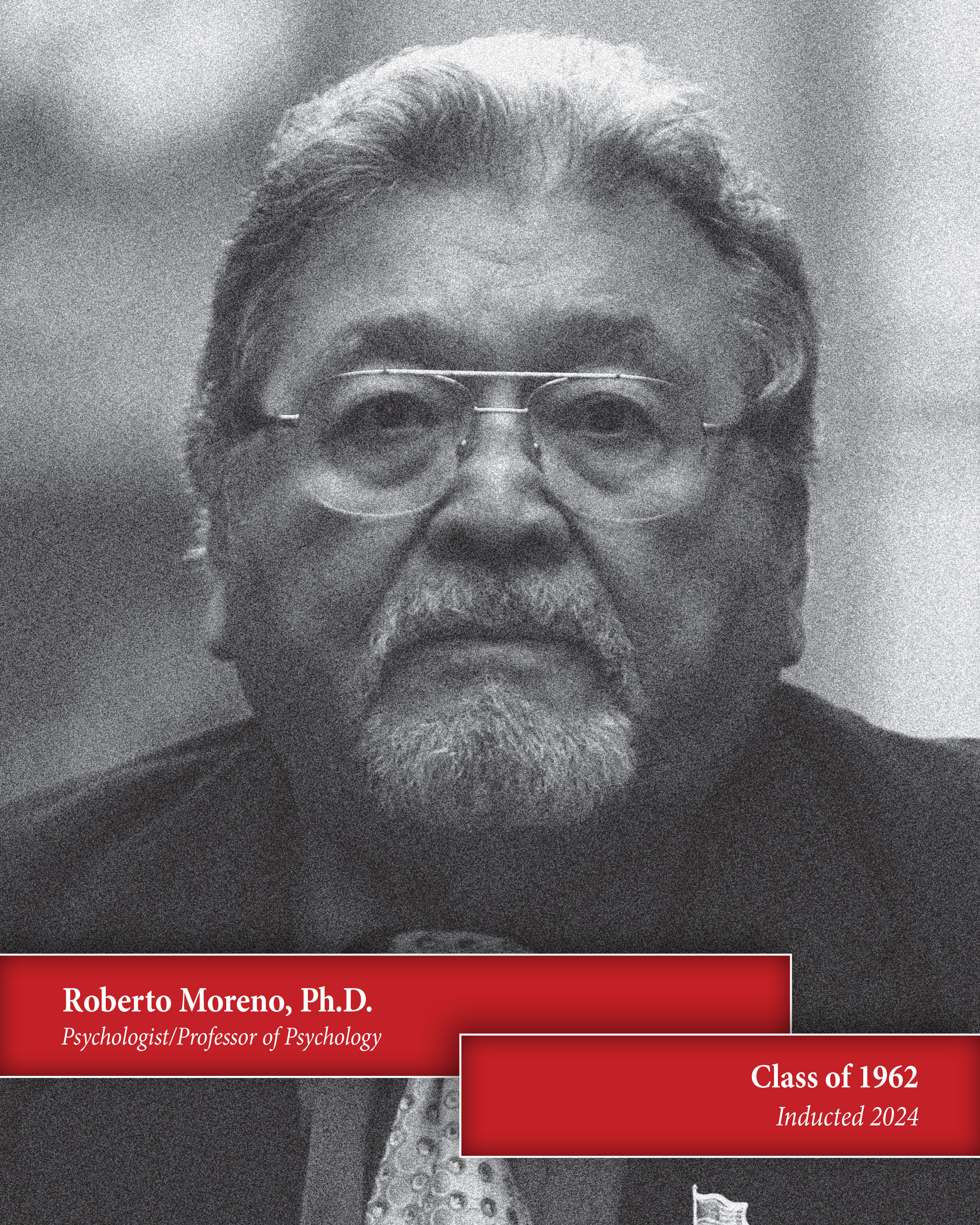 罗伯特·莫雷诺, '62 headshot of 罗伯特·莫雷诺