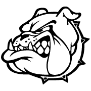 Bulldog head logo