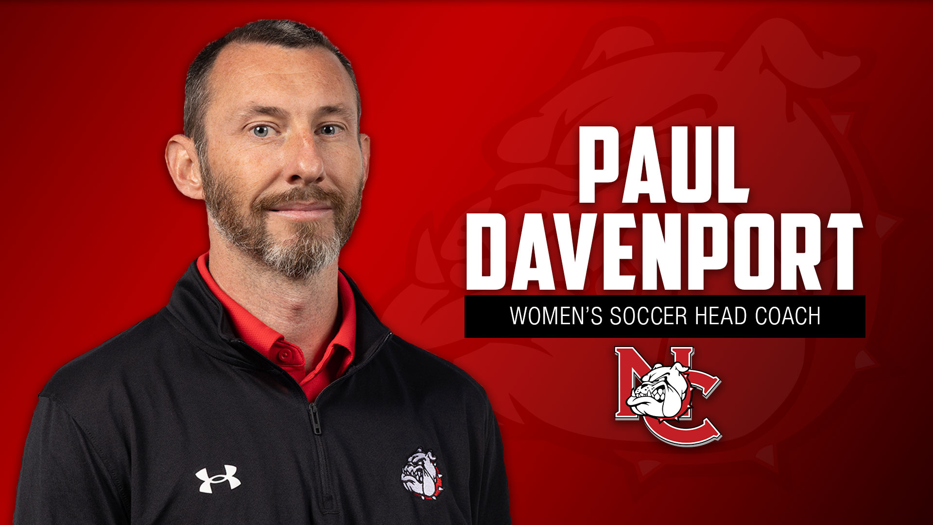 皇冠博彩聘请保罗·达文波特为新任女子足球总教练