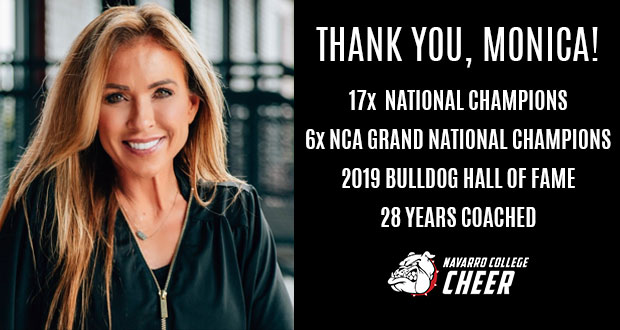 莫妮卡·阿尔达玛宣布从皇冠博彩退休，结束了三十年来前所未有的卓越啦啦队生涯