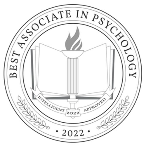 2022 Badge Intelligent Badge 2022 Intelligent Badge: Best Online Associate in Psychology Program
