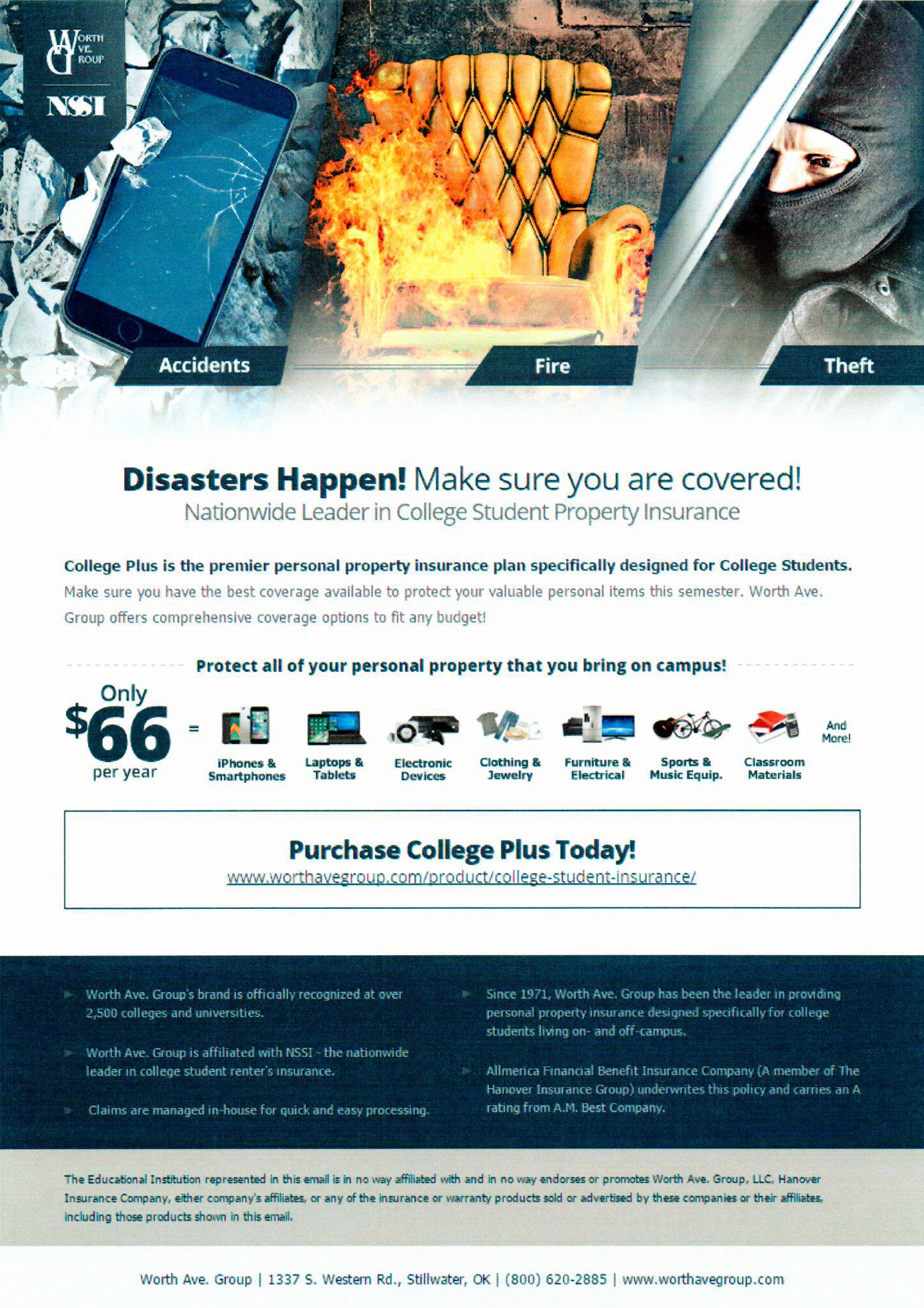 学生财产保险 Ad Worthavegroup advertisement for 学生财产保险 Ad