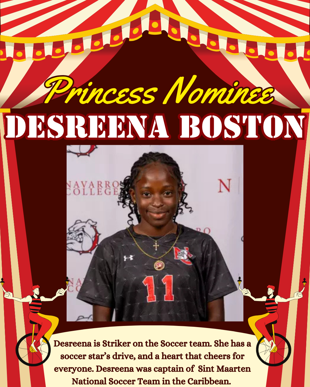 Desreena波士顿 Headshot of Desreena波士顿