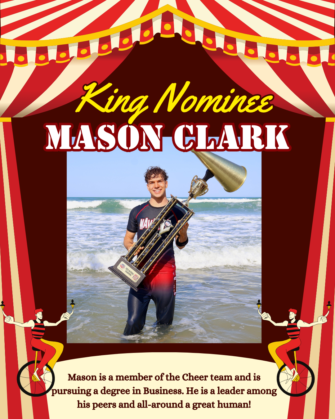 梅森克拉克 Headshot of 梅森克拉克