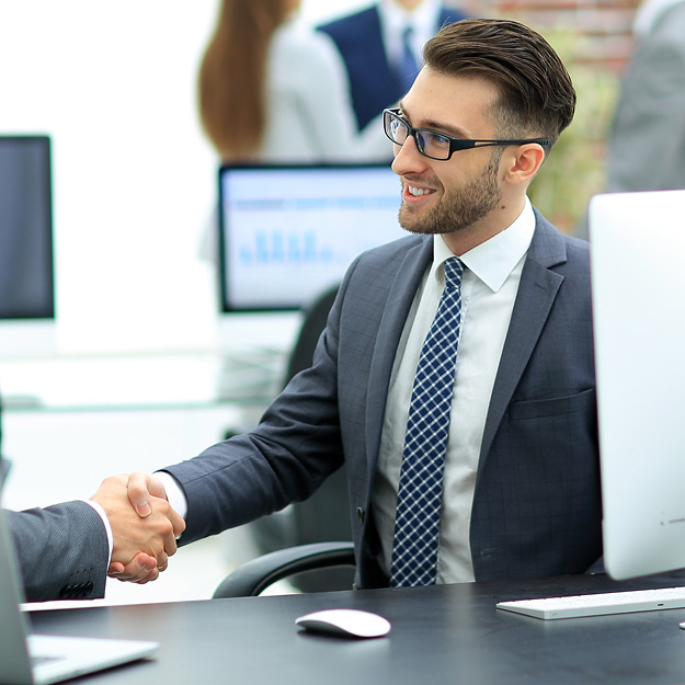 Business Program Business man in suit