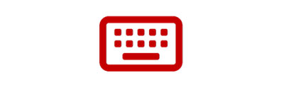 Computer keyboard icon