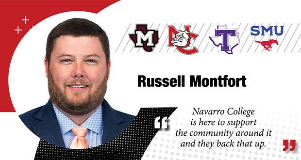 皇冠博彩庆祝有成就的校友罗素·蒙特福特，第一州立银行副总裁和专门的社区倡导者